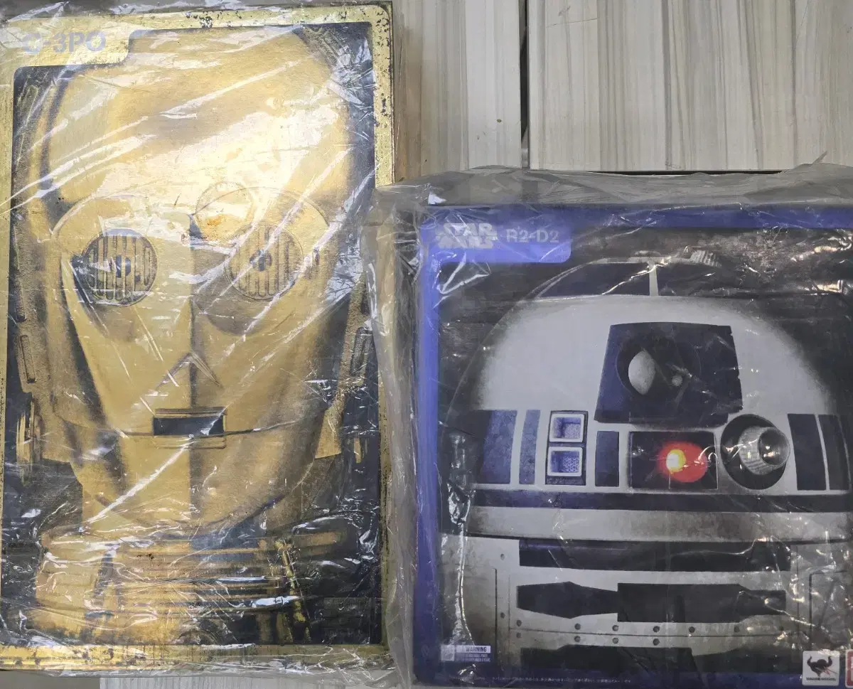 반다이 12인치 초합금 c 3po & R2 D2